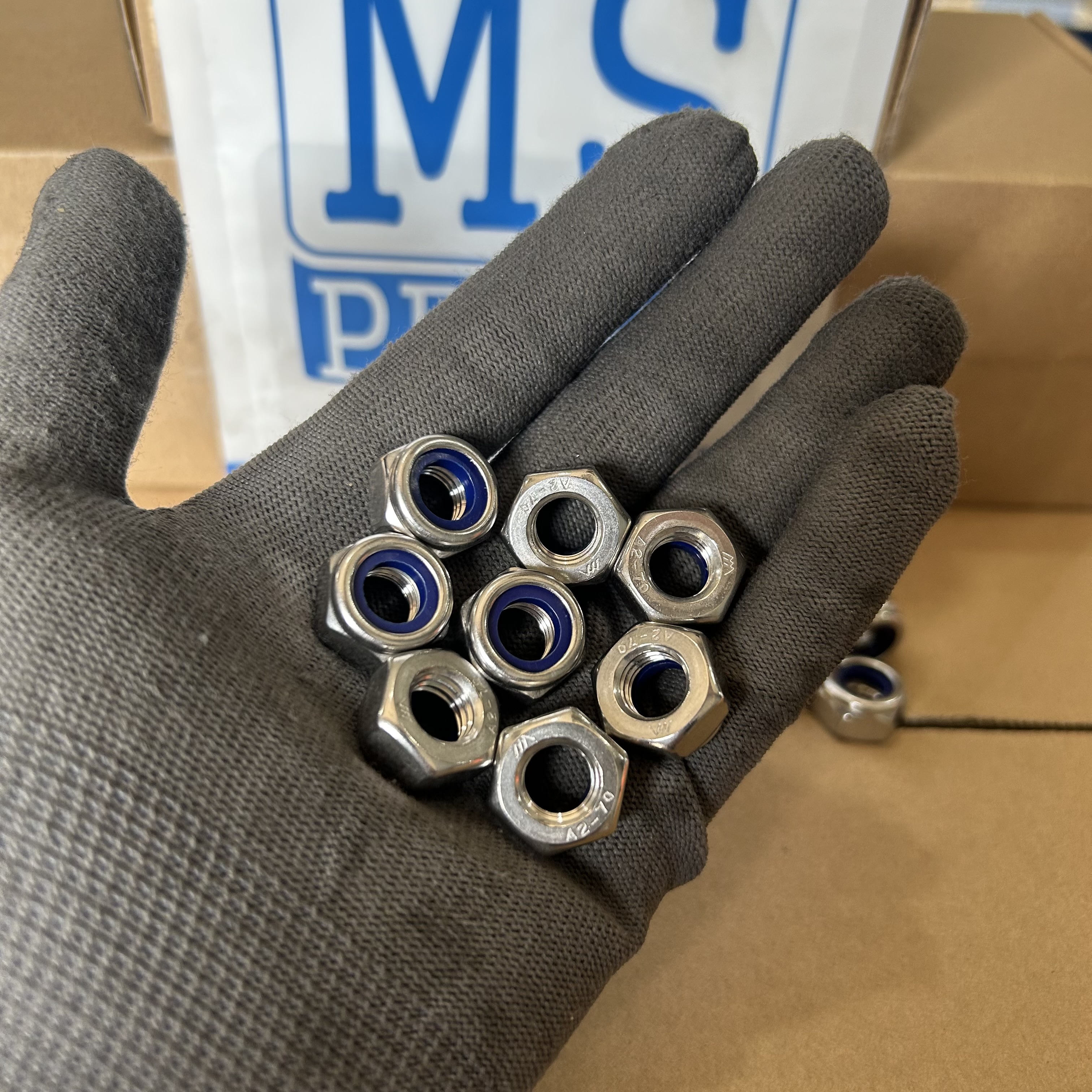 Tán Keo Inox 304 DIN985 M10 | Mecsu.vn
