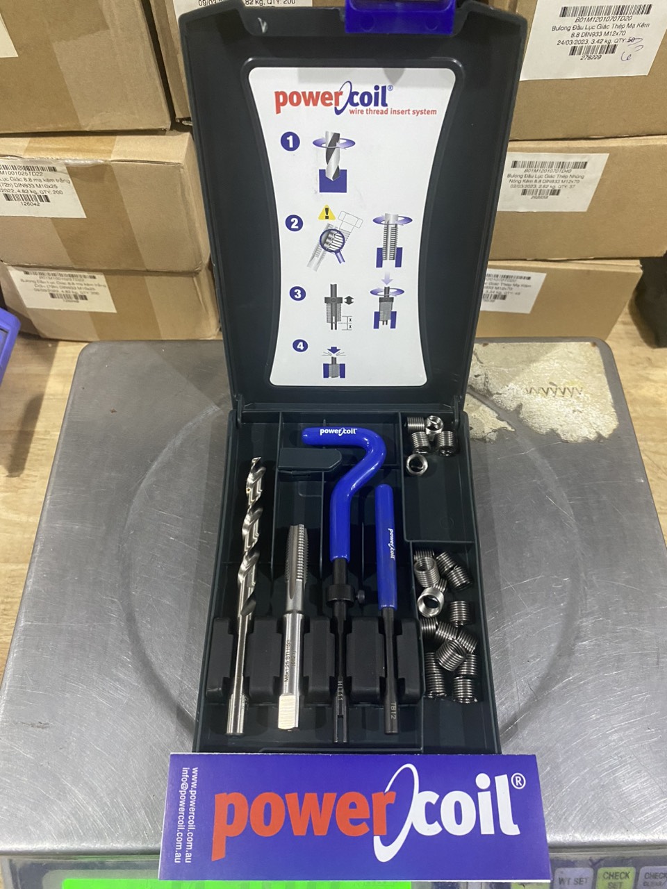 Powercoil (Australia) Helicoil Insert Repair Pro Kit M8x1.25 Mecsu.vn