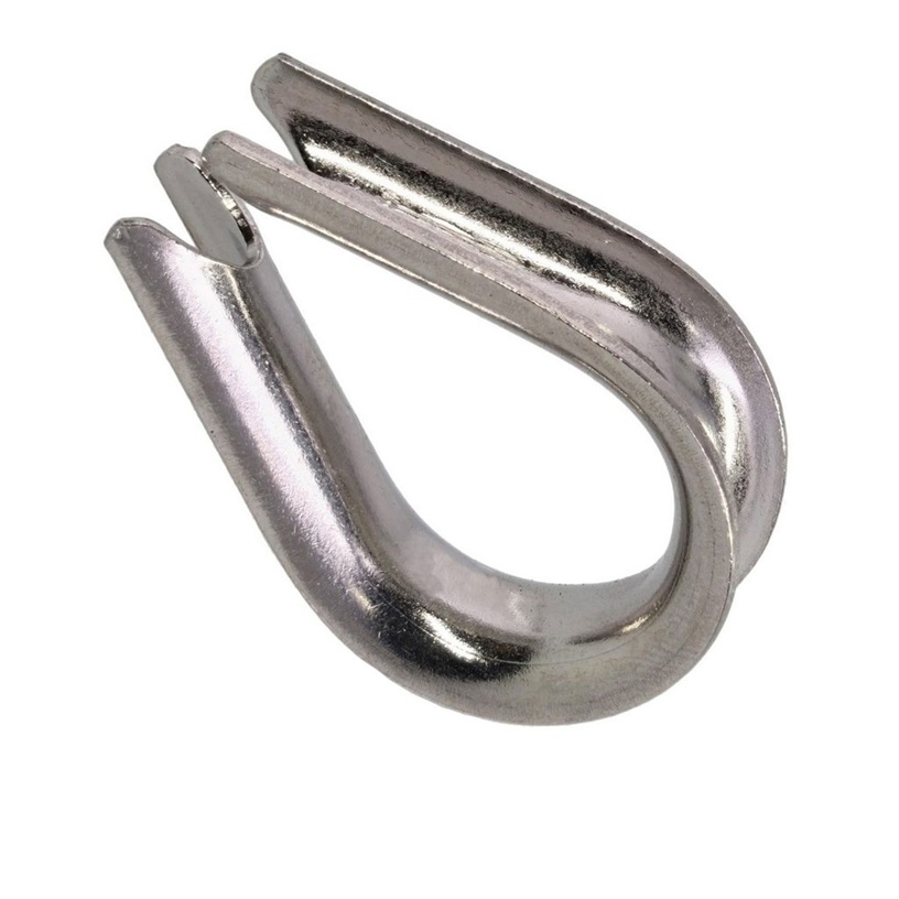 Bẹn Lót Cáp (Rope Thimble) Inox 304 D10 | Mecsu.vn