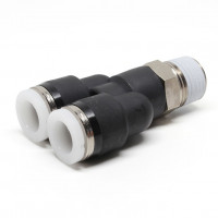 Đầu Nối Nhanh Khí Nén Dạng Chữ Y Ren Ngoài Pisco PX5/16-02W