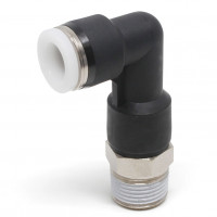 Đầu Nối Nhanh Khí Nén Dạng Cong 90° Ren Ngoài (Dài) Pisco PLL3/8-03