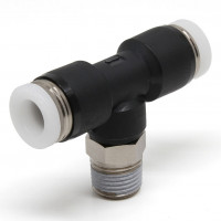 Đầu Nối Nhanh Khí Nén Dạng Chữ T Ren Ngoài Pisco PB1/4-N1U