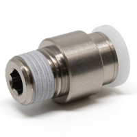 Đầu Nối Nhanh Khí Nén Dạng Thẳng Ren Ngoài Pisco POC3/8-02-C
