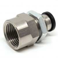 Đầu Nối Nhanh Khí Nén Dạng Thẳng Ren Trong Ngoài Pisco PMF8-03-C