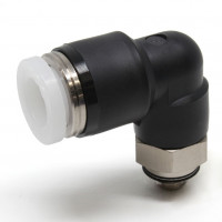 Đầu Nối Nhanh Khí Nén Dạng Cong 90° Ren Ngoài Pisco PL1/4-U10UW