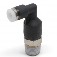 Đầu Nối Nhanh Khí Nén Dạng Cong 90° Ren Ngoài (Dài) Pisco PLL5/32-02