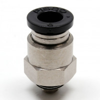 Đầu Nối Nhanh Khí Nén Dạng Thẳng Thân Lục Giác Ren Ngoài Pisco PC6-M5-C