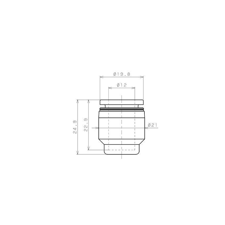 Nắp Chụp Pisco PPF12_drawing