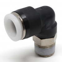 Đầu Nối Nhanh Khí Nén Dạng Cong 90° Ren Ngoài Pisco PL1/2-N3U
