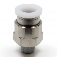 Đầu Nối Nhanh Khí Nén Dạng Thẳng Thân Lục Giác Ren Ngoài Pisco PC3/8-N1U-C