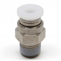 Đầu Nối Nhanh Khí Nén Dạng Thẳng Thân Lục Giác Ren Ngoài Pisco PC3/16-N1U