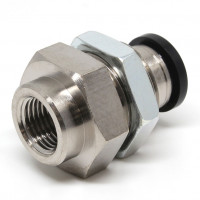 Đầu Nối Nhanh Khí Nén Dạng Thẳng Ren Trong Ngoài Pisco PMF8-01W-C