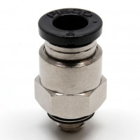Đầu Nối Nhanh Khí Nén Dạng Thẳng Thân Lục Giác Ren Ngoài Pisco PC6-M6W