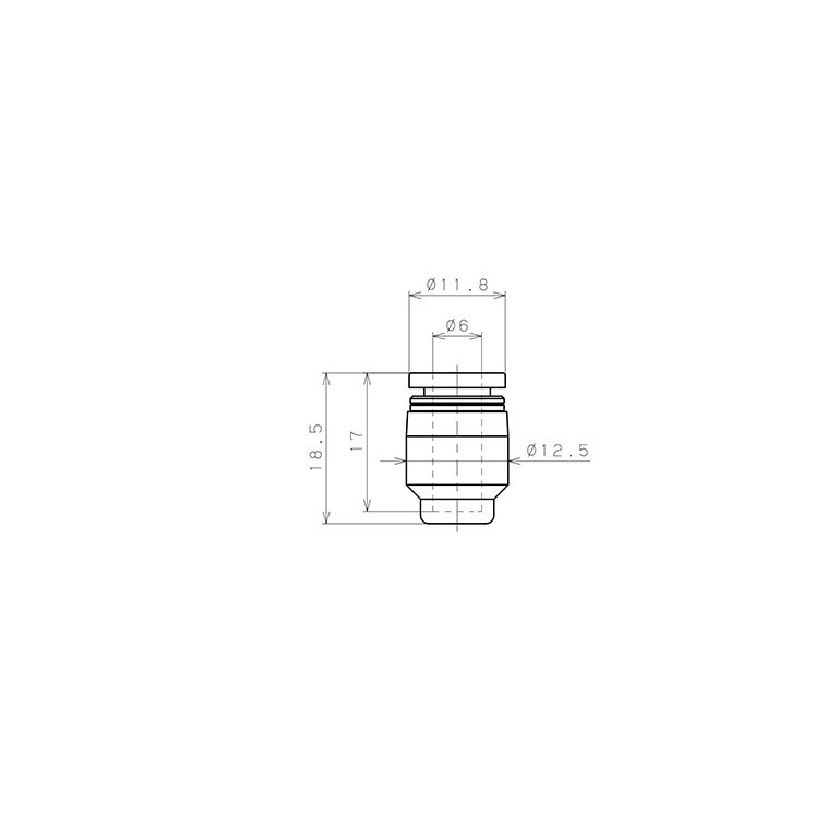 Nắp Chụp Pisco PPF6_drawing