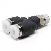 Đầu Nối Nhanh Khí Nén Dạng Chữ Y Ren Ngoài Pisco PX3/16-01-C