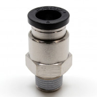 Đầu Nối Nhanh Khí Nén Dạng Thẳng Thân Lục Giác Ren Ngoài Pisco PC8-01-UC