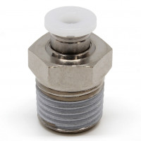 Đầu Nối Nhanh Khí Nén Dạng Thẳng Thân Lục Giác Ren Ngoài Pisco PC5/32-02