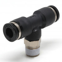 Đầu Nối Nhanh Khí Nén Dạng Chữ T Ren Ngoài Pisco PB6-01EG