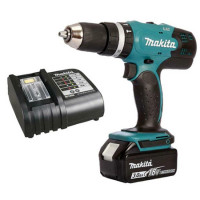 Máy Khoan Búa Vặn Vít Dùng Pin Makita 18V DHP453SFX8