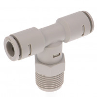 Đầu Nối Nhanh Khí Nén Dạng Chữ T Ren Ngoài Pisco APB8-03-TP
