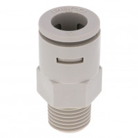 Đầu Nối Nhanh Khí Nén Dạng Thẳng Thân Lục Giác Ren Ngoài Pisco APC10-02-TP