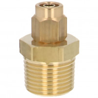 Đầu Ngạnh Nối Ống Có Đai Ốc Xiết Dạng Thẳng Thân Lục Giác Ren Ngoài Pisco NKC0640-03