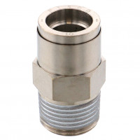 Đầu Nối Nhanh Khí Nén Thẳng Phi 10mm Ren Ngoài R3/8 Pisco KC10-03