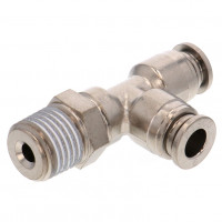 Đầu Nối Nhanh Khí Nén Dạng Chữ T Ren Ngoài Pisco KD6-02-1-F
