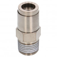Đầu Nối Nhanh Khí Nén Thẳng Phi 4mm Ren Ngoài R1/8 Pisco KC4-01