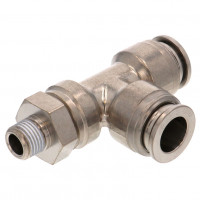 Đầu Nối Nhanh Khí Nén Dạng Chữ T Ren Ngoài Pisco KD10-01-1
