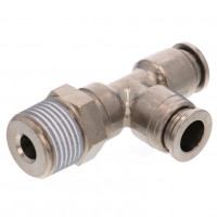 Đầu Nối Nhanh Khí Nén Dạng Chữ T Ren Ngoài Pisco KD8-03-1