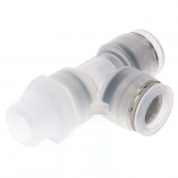 Đầu Nối Nhanh Khí Nén Dạng Chữ T Ren Ngoài Pisco PPD1/2-03-F