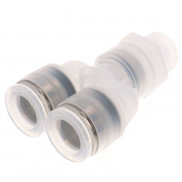 Đầu Nối Nhanh Khí Nén Dạng Chữ Y Ren Ngoài Pisco PPX12-02-TP