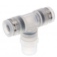 Đầu Nối Nhanh Khí Nén Dạng Chữ T Ren Ngoài Pisco PPB3/8-03