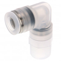 Đầu Nối Nhanh Khí Nén Dạng Cong 90° Ren Ngoài Pisco PPL3/8-03-TP