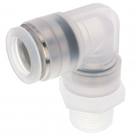 Đầu Nối Nhanh Khí Nén Dạng Cong 90° Ren Ngoài Pisco PPL1/2-03-TP