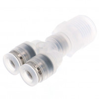 Đầu Nối Nhanh Khí Nén Dạng Chữ Y Ren Ngoài Pisco PPX1/4-03