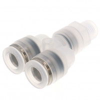 Đầu Nối Nhanh Khí Nén Dạng Chữ Y Ren Ngoài Pisco PPX3/8-02