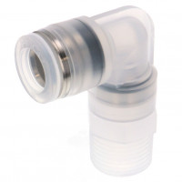 Đầu Nối Nhanh Khí Nén Dạng Cong 90° Ren Ngoài Pisco PPL10-03-TP