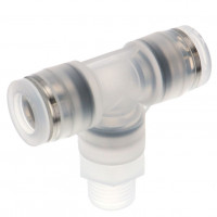 Đầu Nối Nhanh Khí Nén Dạng Chữ T Ren Ngoài Pisco PPB3/8-02