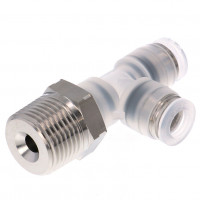 Đầu Nối Nhanh Khí Nén Dạng Chữ T Ren Ngoài Pisco PPD1/4-03SUS