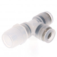 Đầu Nối Nhanh Khí Nén Dạng Chữ T Ren Ngoài Pisco PPD8-03