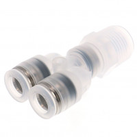 Đầu Nối Nhanh Khí Nén Dạng Chữ Y Ren Ngoài Pisco PPX8-03-TP