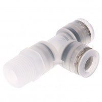 Đầu Nối Nhanh Khí Nén Dạng Chữ T Ren Ngoài Pisco PPD3/8-03-F