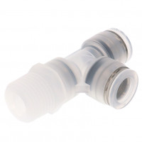 Đầu Nối Nhanh Khí Nén Dạng Chữ T Ren Ngoài Pisco PPD12-04