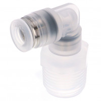 Đầu Nối Nhanh Khí Nén Dạng Cong 90° Ren Ngoài Pisco PPL6-03-UC