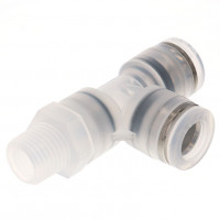 Đầu Nối Nhanh Khí Nén Dạng Chữ T Ren Ngoài Pisco PPD10-02-TP
