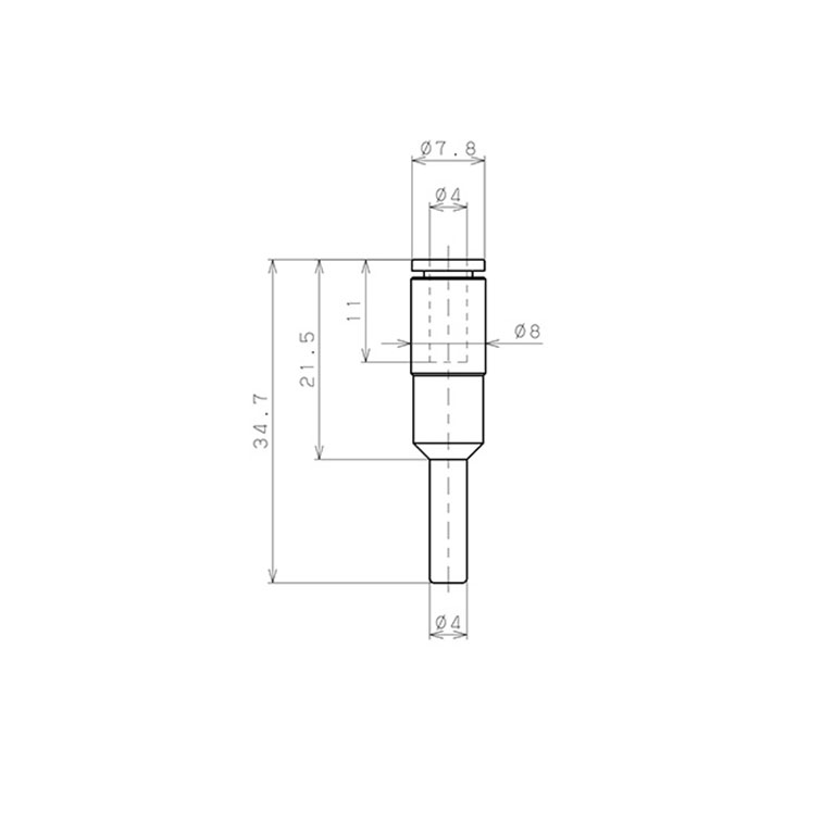 Bộ Tạo Chân Không Dòng VY Pisco VYF44M_drawing