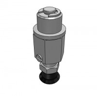 Bộ Nấm Hút Chân Không Và Giá Đỡ, Cao Su Nitrile (NBR), O.D 15 mm, Pisco VPF15RN