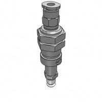 Bộ Nấm Hút Chân Không Và Giá Đỡ, Silicone, O.D 6 mm, Pisco VPC6-10RS-4J